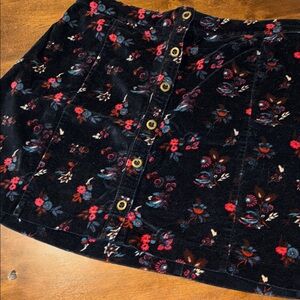 Hollister mini skirt winter weight cotton, some stretch